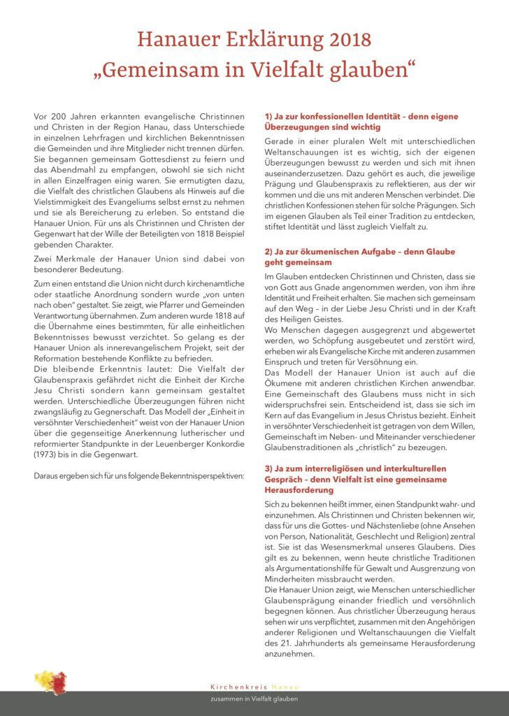 Hanauer Erklärung
